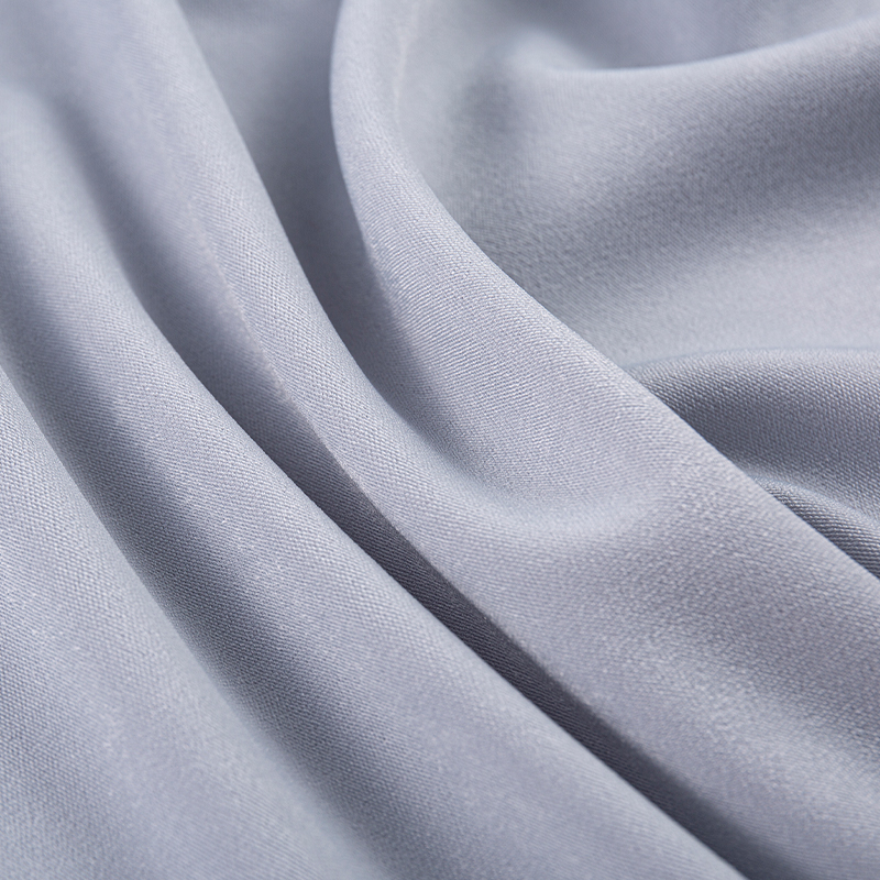 HY275 Grå polyester-spandex komposit siden isblomma sammetstyg