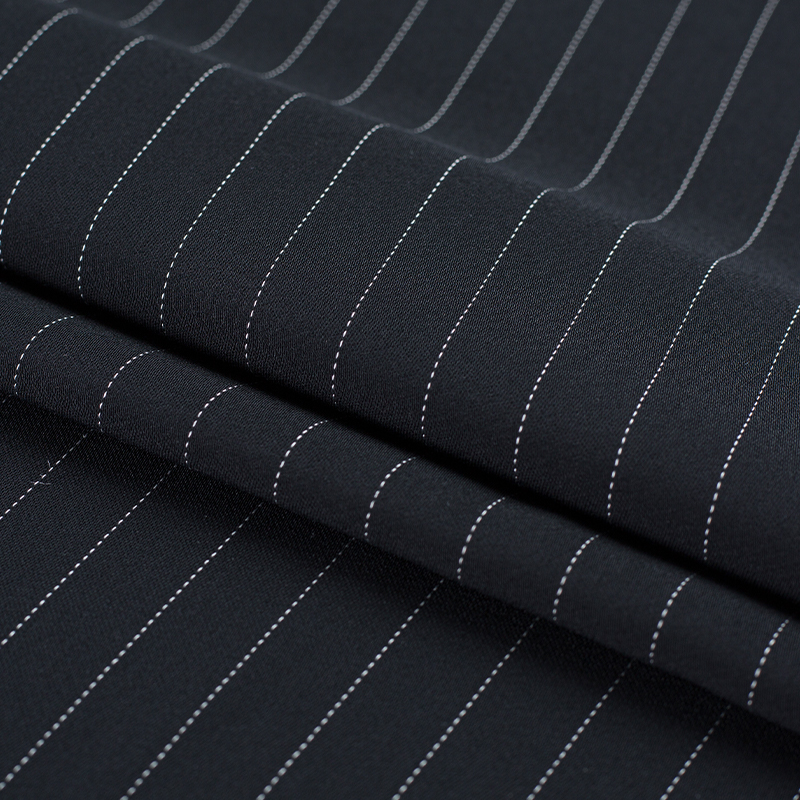 DS52(HY129) 236GSM 99%P 1% Rayon CEY Rayon Stripe CEY-tyger