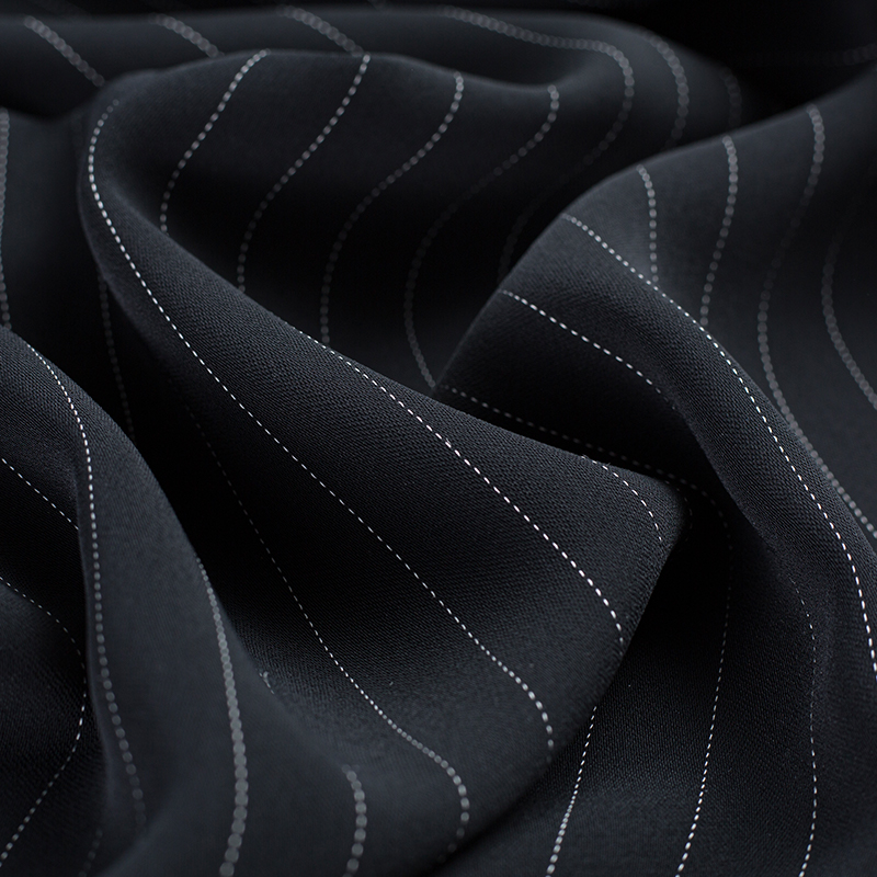 DS52(HY129) 236GSM 99%P 1% Rayon CEY Rayon Stripe CEY-tyger
